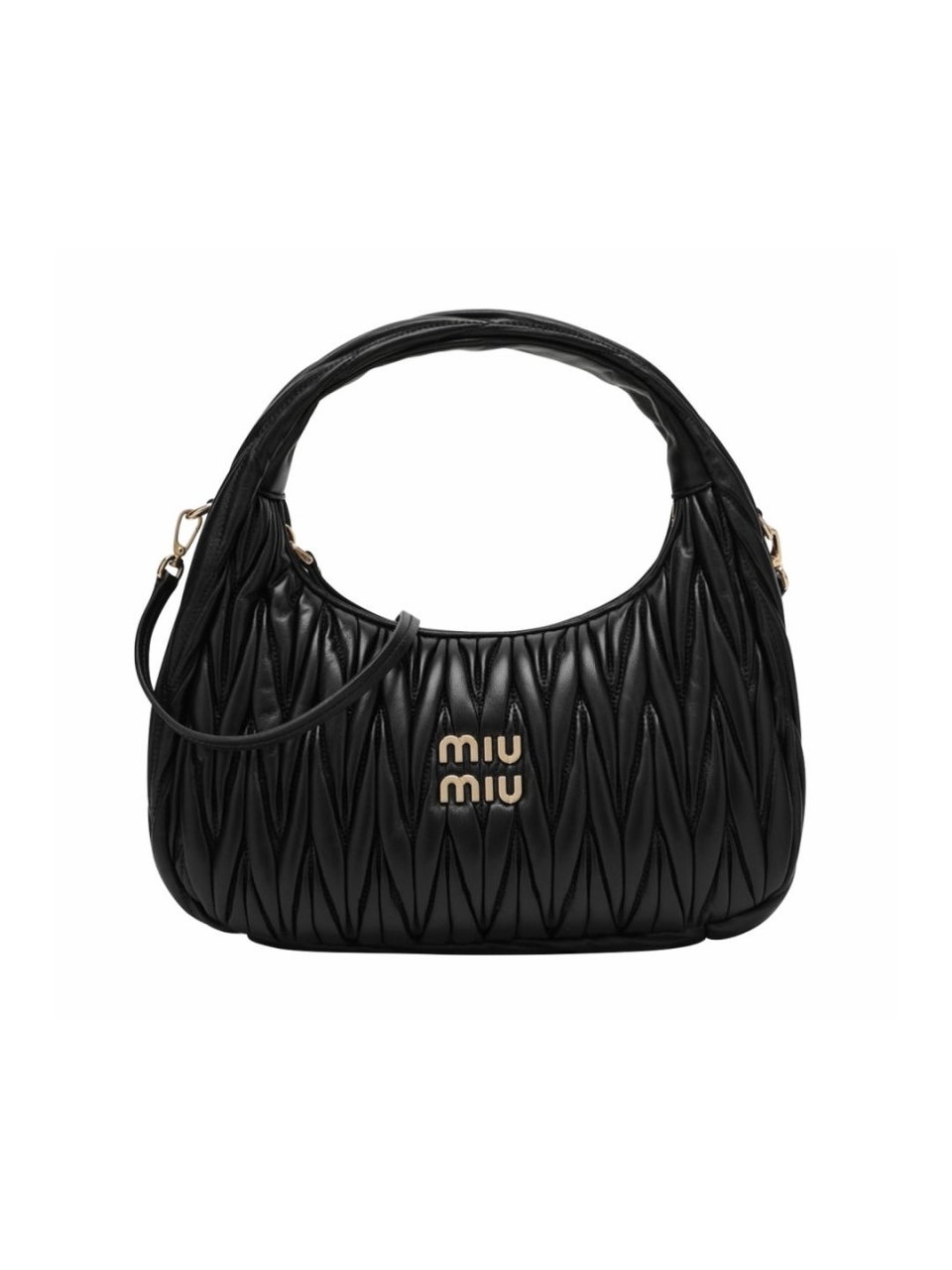 Маленькая сумка из матлассе Miu miu Miu Wander
